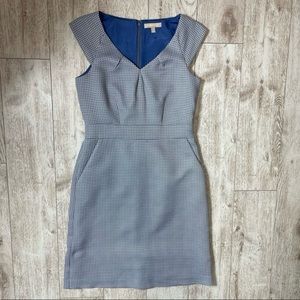 Banana Republic periwinkle blue print dress- 6p